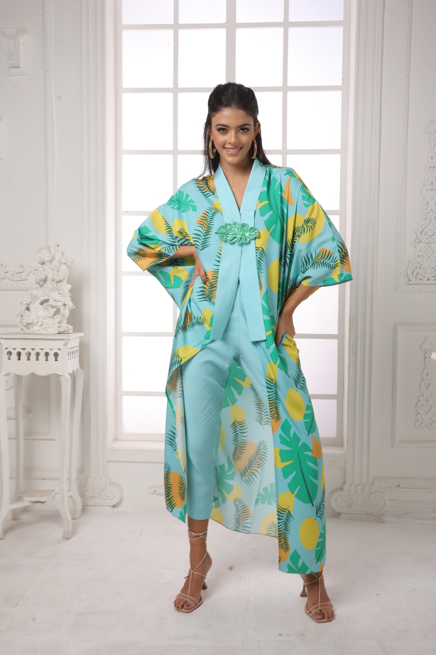 TROPICAL VERDURE CO-ORD SET main image 1